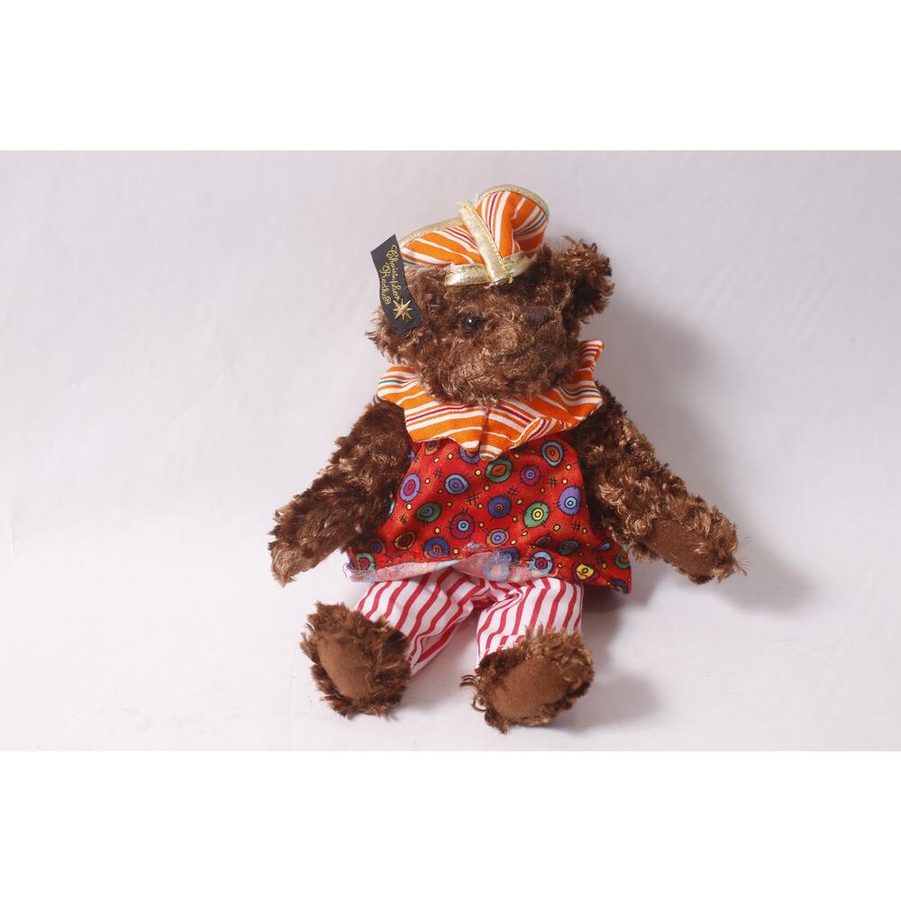 Christopher Radko Teddies Around The World 2002 Nimbeto Plush ~ 260420-WH 1086